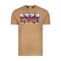 Vintage Camel American wine glasses Vintage Tee - Zillion Design Studio