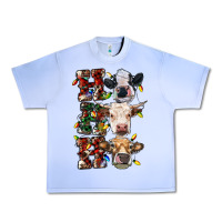 Grape Ice hohoho cows Urban Heavy Tee - RanaPortraitStore