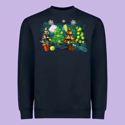 Heavyweight Sweatshirt leopard with tennis