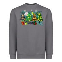 Storm leopard with tennis Heavyweight Sweatshirt - Zillion Design Studio