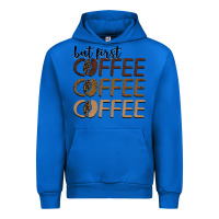 Cobalt but first coffee coffee coffee Urban Hoodie - BarkalooDesign