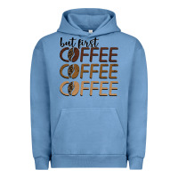But First Coffee Coffee Coffee Urban Hoodie | Teevron