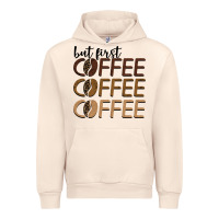 Sandshell but first coffee coffee coffee Urban Hoodie - BarkalooDesign