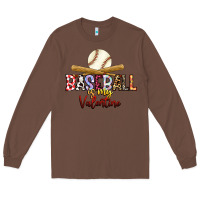 Chestnut baseball is my valentine Long Sleeve Tee - RacoonDesign