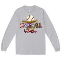 Moon Dust baseball is my valentine Long Sleeve Tee - RacoonDesign
