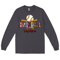 Smoke baseball is my valentine Long Sleeve Tee - RacoonDesign