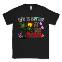 Black life is better at the beach Classic Tee - CowhideDigitalArt