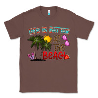 Chestnut life is better at the beach Classic Tee - CowhideDigitalArt