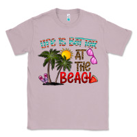 Lilac life is better at the beach Classic Tee - CowhideDigitalArt