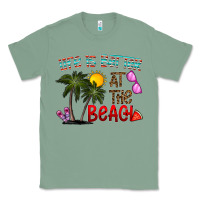 Sage life is better at the beach Classic Tee - CowhideDigitalArt