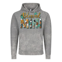 Cloud Rock blessed mini with leopard and aztec Vintage Hoodie - texasbilliewilder