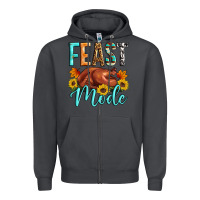 Smoke Feast mode Zipper Hoodie - Artiststas