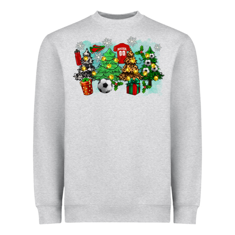 Christmas Trees With Tennis Heavyweight Sweatshirt by Zillion Design Studio | Teevron