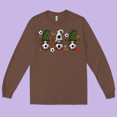 Soccer Gnome Long Sleeve Tee Designed By Hra Design Shop