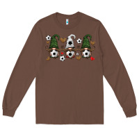 Chestnut soccer gnome Long Sleeve Tee - HRA Design Shop
