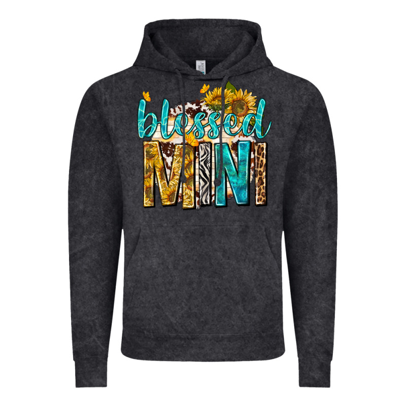 Blessed Mini With Sunflowers Vintage Hoodie by texasbilliewilder | Teevron