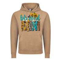 Vintage Coffee blessed mini with sunflowers Vintage Hoodie - texasbilliewilder