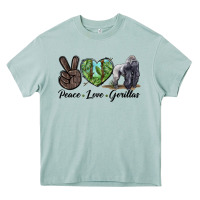 Arona Peace Love Gorillas Heavy Core Tee - LillyAllenDesigns