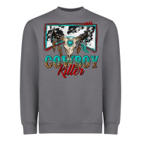 Storm cowboy killer Heavyweight Sweatshirt - texasbilliewilder