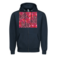 Navy valentines day Zipper Hoodie - JahusDesignShop