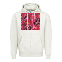 Oatmeal Heather valentines day Zipper Hoodie - JahusDesignShop
