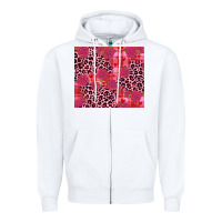 White valentines day Zipper Hoodie - JahusDesignShop