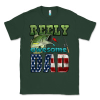 Sports Green reely awesome dad Classic Tee - HRA Design Shop