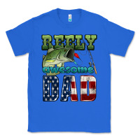 True Royal reely awesome dad Classic Tee - HRA Design Shop