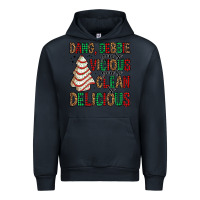 Navy dang debbie christmas tree cake Urban Hoodie - Jasminsmagicworld