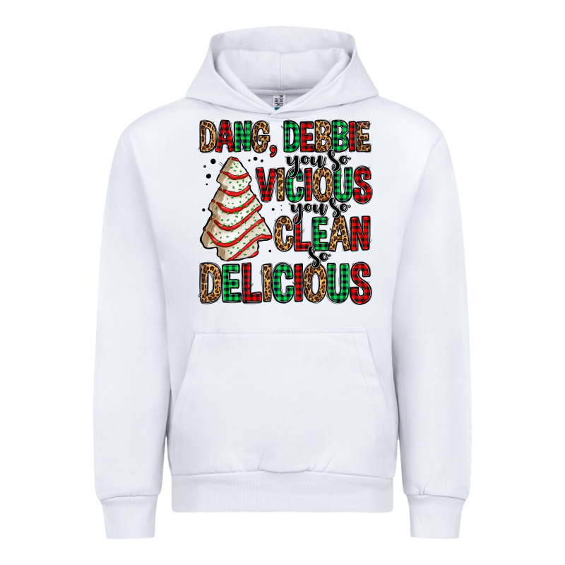 Dang Debbie Christmas Tree Cake Urban Hoodie by Jasminsmagicworld | Teevron