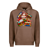 Chestnut christmas cassette tapes Premium Hoodie - MaliasSmallBusiness