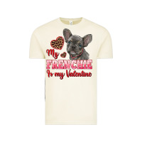 Vintage Arctic my frenchie is my valentine Vintage Tee - RanaPortraitStore