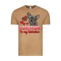 Vintage Camel my frenchie is my valentine Vintage Tee - RanaPortraitStore