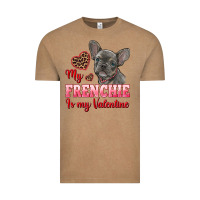 Vintage Coffee my frenchie is my valentine Vintage Tee - RanaPortraitStore