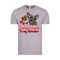 Vintage Zinc my frenchie is my valentine Vintage Tee - RanaPortraitStore