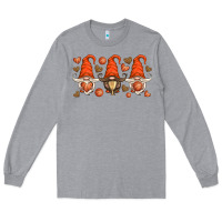 Heather Grey basketball gnome Long Sleeve Tee - HRA Design Shop