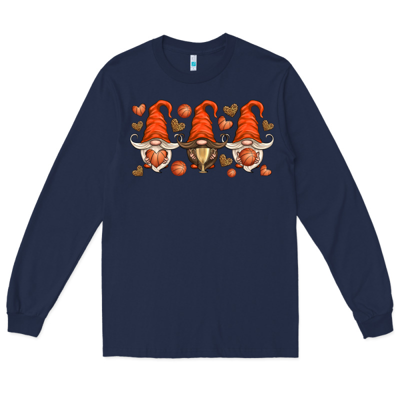 Basketball Gnome Long Sleeve Tee by HRA Design Shop | Teevron