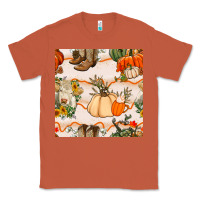 Copper fall heifer seamless pattern Classic Tee - BundleAndBundleShop