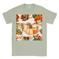 Matcha fall heifer seamless pattern Classic Tee - BundleAndBundleShop