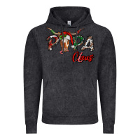 Vintage Black Papa Claus With Long Horn Western Christmas Vintage Hoodie - RanaPortraitStore