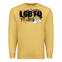 Antique Gold lgbtq  friendly Premium Sweatshirt - MaliasSmallBusiness