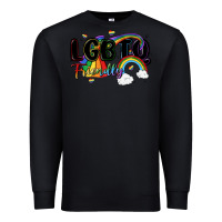 Black lgbtq  friendly Premium Sweatshirt - MaliasSmallBusiness