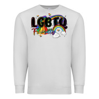 Dove Grey lgbtq  friendly Premium Sweatshirt - MaliasSmallBusiness