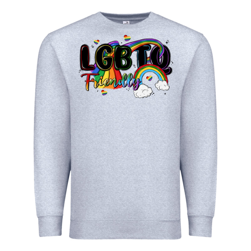 Lgbtq  Friendly Premium Sweatshirt by MaliasSmallBusiness | Teevron