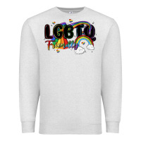 Oatmeal Heather lgbtq  friendly Premium Sweatshirt - MaliasSmallBusiness