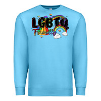 Ocean Blue lgbtq  friendly Premium Sweatshirt - MaliasSmallBusiness