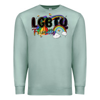 Seafoam lgbtq  friendly Premium Sweatshirt - MaliasSmallBusiness