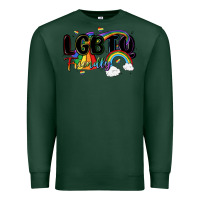 Sports Green lgbtq  friendly Premium Sweatshirt - MaliasSmallBusiness