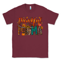Burgundy thankful mama longhorn Classic Tee - RacoonDesign