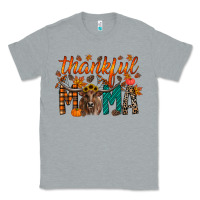 Heather Grey thankful mama longhorn Classic Tee - RacoonDesign